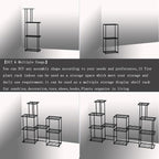 Twhep Tall Multi Tier Plant Stand, 13 Tiers Multifunctional Plant Stands - Image 6