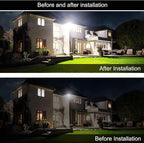 2Pack LED Flood Light Outdoor, 250W LED Work Light 25500lm - Image 4