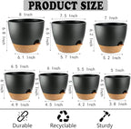 Indoor Pots For Plant Self Watering Plant Pots For Lazy People, - Image 4