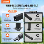 VEVOR 10'x10' Outdoor Retractable Pergola - Image 2