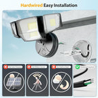 Onforu 90W Flood Lights Outdoor, 10000LM Ultra Bright 4-Head LED Security Light - Image 2