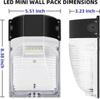 hykolity Update 30W LED Wall Pack Light - Image 8