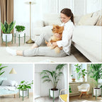 Aripark Plant Stand Indoor Adjustable, Metal Modern Small Plant Stands - Image 6
