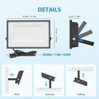 110W Flood Lights Outdoor, LED Work Light - Image 6