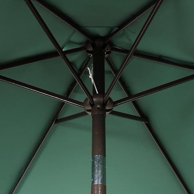 Blissun 7.5 ft Patio Umbrella, Yard Umbrella, Outdoor Market Umbrella - Image 3