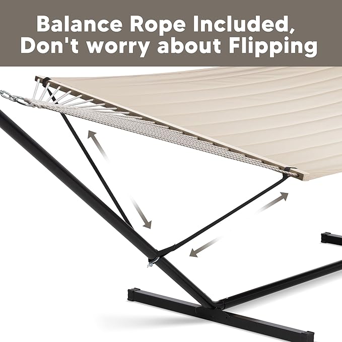 SUNCREAT Double Outdoor Hammock - Image 5