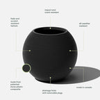 Veradek Strata Series Sphere Round Planter - Image 3
