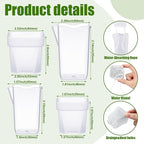 LemonRoad 20 Pack 2" and 2.5" Small Self Watering Pots - Image 3