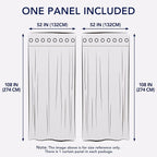 PureFit Outdoor Curtains for Patio Waterproof Weatherproof, UV and Fade - Image 6