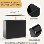 Tall & Long Metal Divider Planter 30W x 11D x 24H, Easy 5-Min Assembly - Image 4