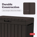 Keter Kentwood 50 Gallon Resin Deck Box - Image 6