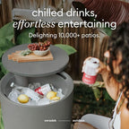 Veradek Kona Cooler Side Table – 2-in-1 Outdoor Patio Side Table w/Cooler | - Image 7