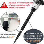 Metal Stakes Solar Lights Replacement Spike - Image 2