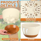 Mumufy 6 Pcs 8 Inch Hanging Planters - Image 3