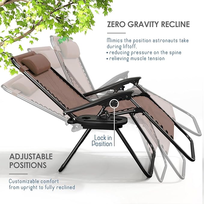Nestl Zero Gravity Chairs Set of 6 - Image 4