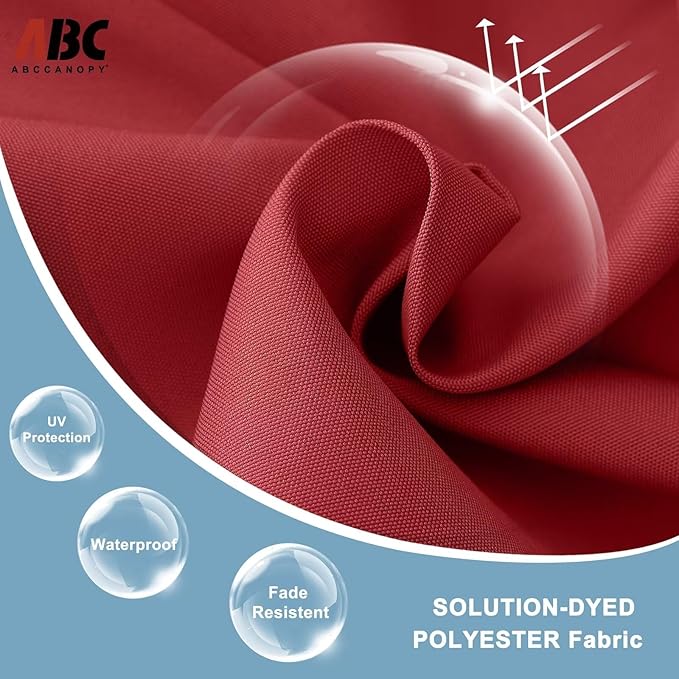 ABCCANOPY Durable Solar Led Patio Umbrellas - Image 4