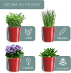 Barnyard Designs Indoor Herb Garden Planter Set - Image 5