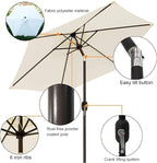Blissun 7.5 ft Patio Umbrella, Yard Umbrella, Outdoor Market Umbrella - Image 2