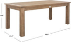 SAFAVIEH Couture Outdoor Patio Furniture Collection – Santa Cruz Coffee Table - Image 3
