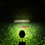 4-Spotlight Mini 50X Solar-Powered LED Spotlight, Outdoor Garden Yard Landscape - Image 8