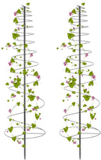 Trellis for Climbing Plants Outdoor, 2 Pack 73inch Tall Plants Trellis Support by Daneried