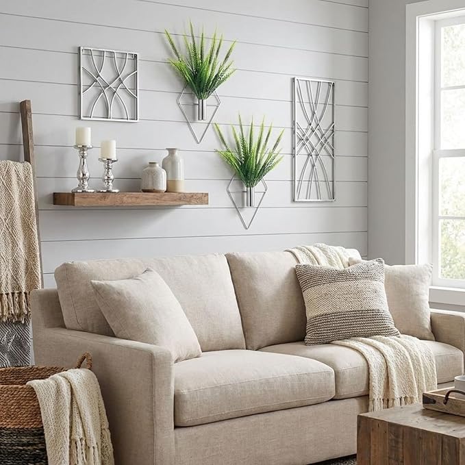 2 Pieces Wall Decor Hanging Planters - Image 8