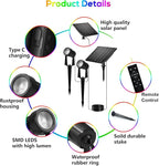 Zyan Solar Color Changing RGB Spotlights - Image 7