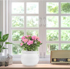 BUYMAX African Violet Pots, 6 inch Ceramic Easy Self Watering Plant Pot - Image 5