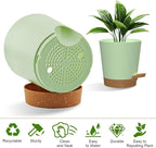 Self Watering Pots, 7/6.5/6/5.5/5/4 inch Flower Pots - Image 3