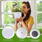 Plant Pots - 5.5 Inch Cylinder Ceramic Planters - Image 3