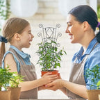 4 Pack Stackable Metal Plant Trellis - Image 7