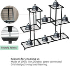 Twhep Metal Plant Stand, 5 Tiers Multifunctional Plant Stands - Image 4
