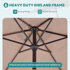 OLIXIS 7.5ft Patio Umbrella - Image 3