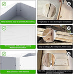 Raised Garden Bed with Detachable Tall Legs Elevated Metal Planter Box - Image 5