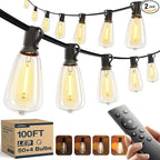 addlon 100FT LED Outdoor String Lights by addlon