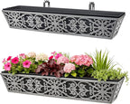 2 Pack 30 Inch Window Boxes Planter by KarlliuHOMEGARDEN