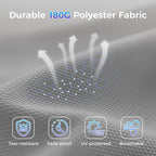 SUPERJARE 13FT Outdoor Umbrella - Image 8