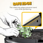 KING BIRD Raised Garden Bed Kit 2025 Upgraded 10-Minute Assembly Galvanized - Image 7