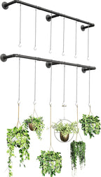 Plant Haning Rod, 2 Pack Hanging Planters by SOFITORG