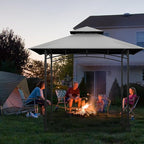 Grill Gazebo Replacement Top, 5 * 8 Outdoor BBQ Top Cover, Double Layer BBQ - Image 7