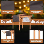 Universal Pergola Replacement Canopy Outdoor Canopy Shade Cover Waterproof - Image 3