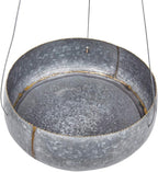 Creative Co-Op Grey & Gold Hanging Iron Planter - Image 6