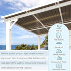 AECOJOY 16' x 12' Gazebo Outdoor Pergola - Image 6