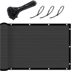 UPGRADE Fence Privacy Screen 4' x 50' Fence Commercial Shade Cover by UPGRADE