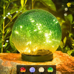 Outdoor Waterproof IP65 Solar Globe Lights, Led Solar Light Balls by Unknown