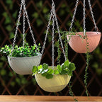 Foraineam 10 Pack Mini Hanging Planters Garden Self-Watering Flower Plant Pot - Image 8