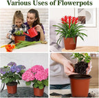 Nursery Pots 100 PCS 6 Inch Plant Pots - Image 6