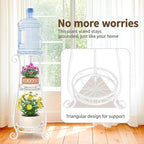 LASZOLA 3 Tier White Metal Plant Stand - Image 3