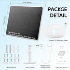 Solar Panel for Ring Camera, 6W Solar Charger Compatible - Image 5