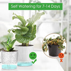 4 Pack Self Watering Pots for Indoor Plants, 4/5.5 Inch Lightweight Planters - Image 4